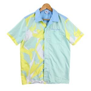 Uchuu Summer X Genie Size Small Multicolor Graphic Have Fun Short Sleeve Shirt